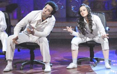 Aamir and Sanjeeda