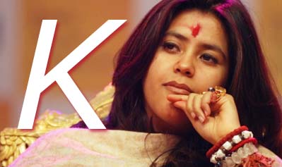 Ekta Drops â€˜Kâ€™ for Tujh Sang Preet Lagayi Sajna