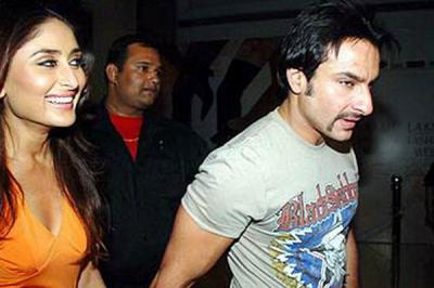 Saif Kareena at Lakme Fashion Week