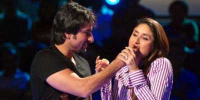 Saif & Kareena with Shahrukh