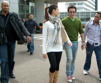 Saif & Kareena for Temptations Reloaded