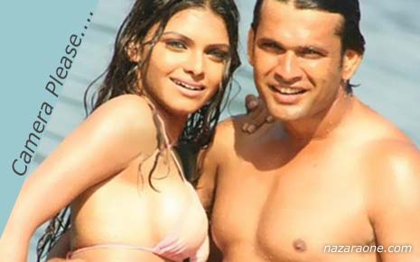 Sherlyn Chopra Bathroom with Cameras
