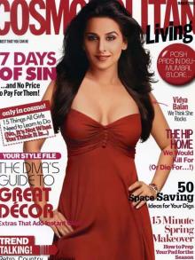 Vidya Balan on Cosmopolitan